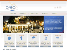 Tablet Screenshot of cabc-global.com